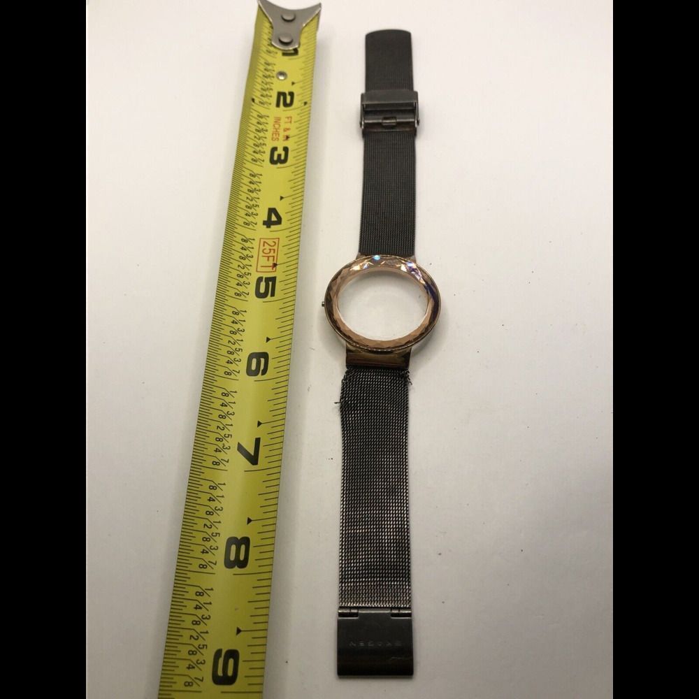 Skagen Watch Parts Band 18mmcase 34mm Links Crystal Black Py273